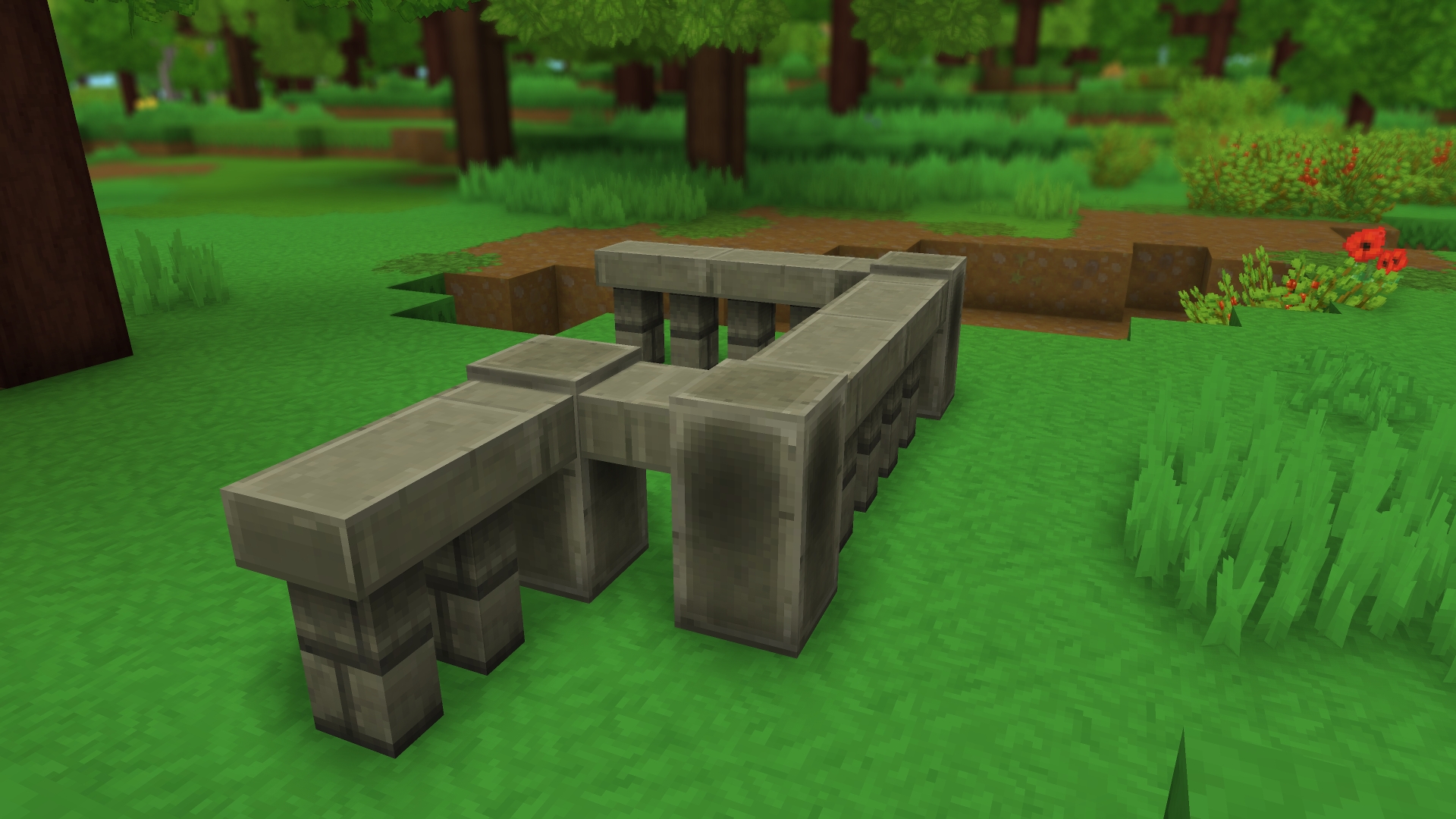 Стеновые блоки для создания тонких заборов, стен и перил