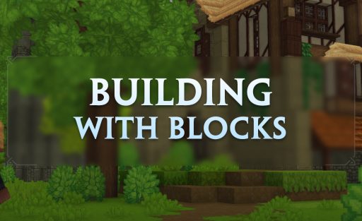 Строительство из блоков в Hytale