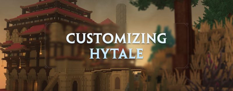 Интерфейс инструментов моддинга и кастомизации Hytale с редактированием различных игровых элементов
