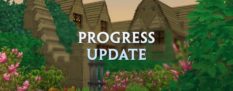 Заголовок апрельского обновления 2020 года с демонстрацией системы экипировки и новых блоков крыш