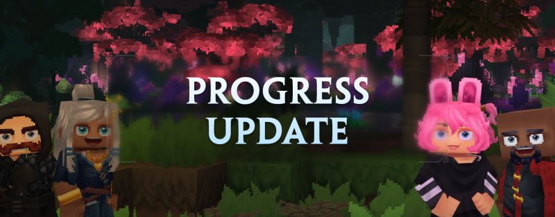 Заголовок майского отчёта о прогрессе 2020 года с улучшениями кастомизации персонажей