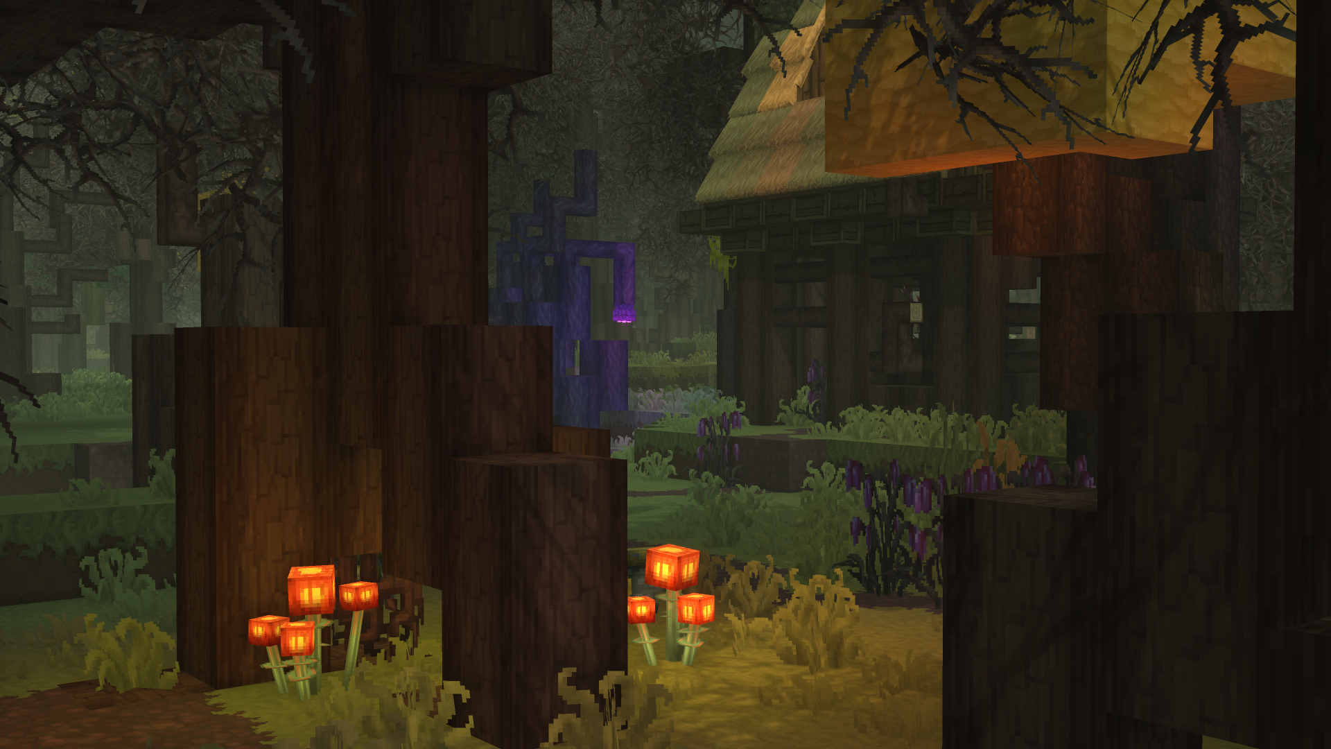 Заброшенные руины рядом с местом обитания мохорога (Mosshorn), чьи жители давно исчезли