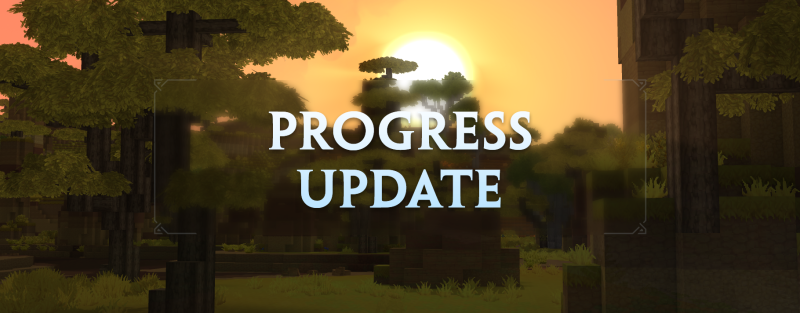 Заголовок августовского обновления 2020 года с демонстрацией системы динамического роста растений