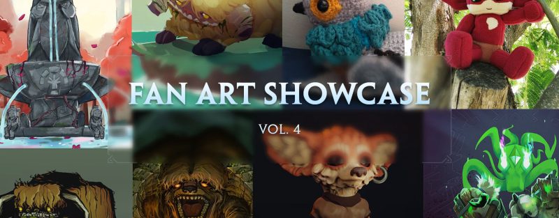 Коллаж фан-арта Hytale с работами сообщества и интерпретациями персонажей