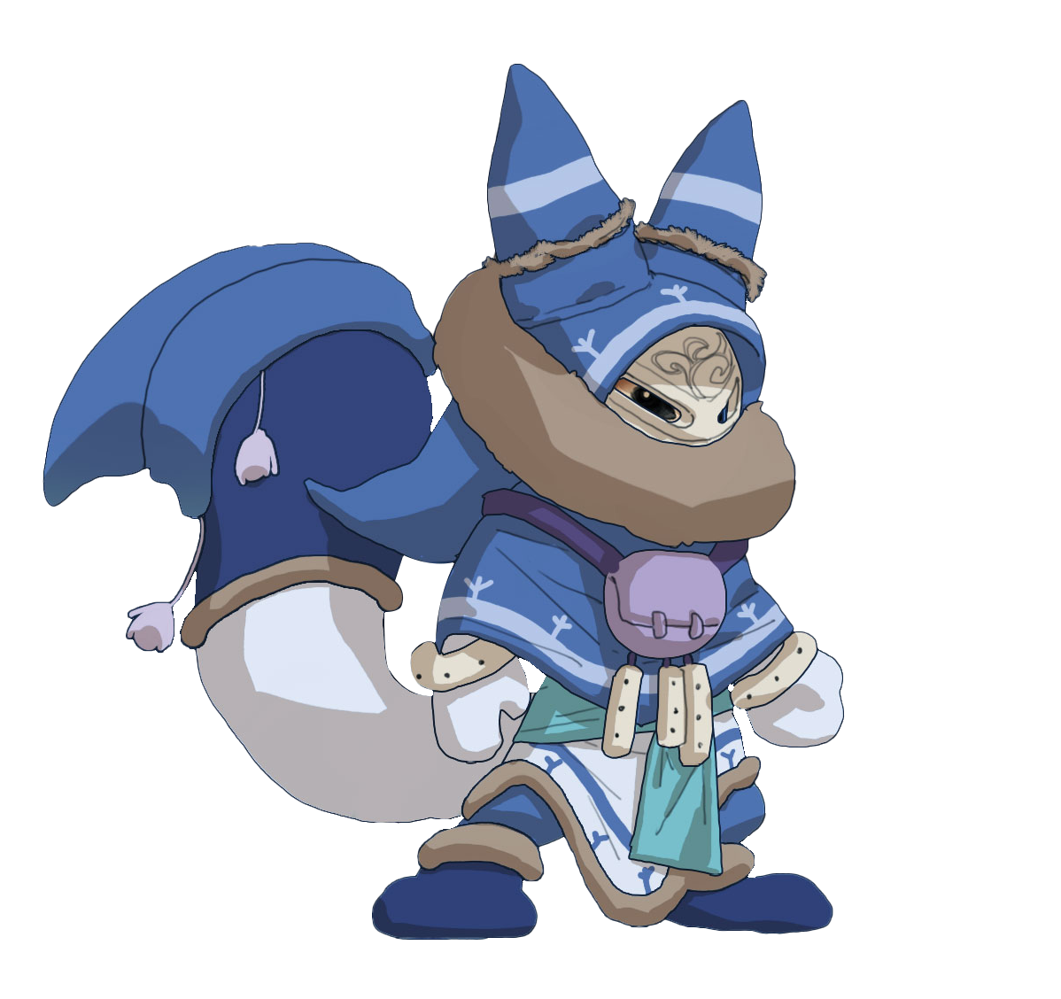 Персонаж Феран (Feran) с интересным костюмом, намекающим на мобильность фракций