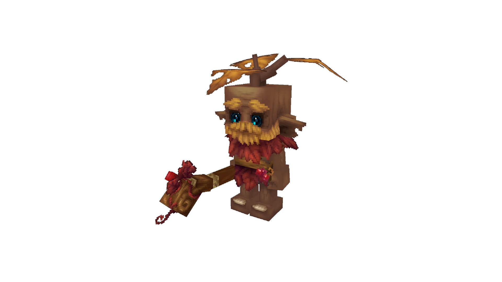 Старый дизайн Древопевца — пожилой бородатый старейшина Квибеков