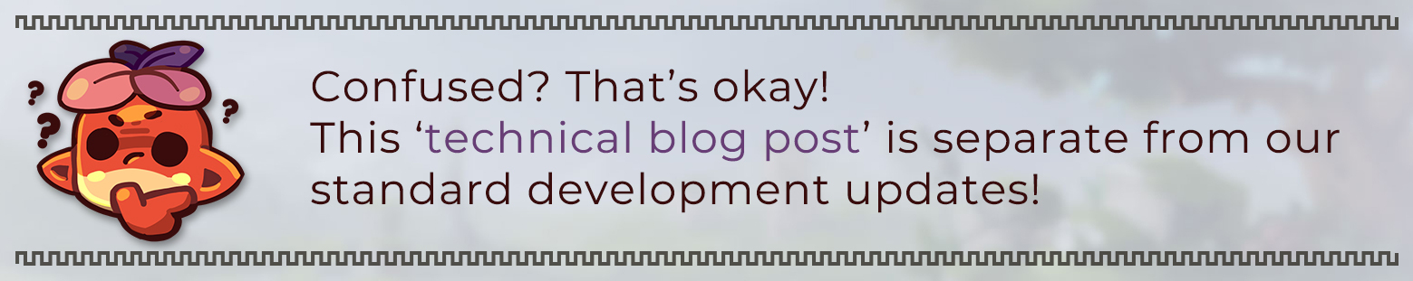 Графический баннер технического блога о системе ECS в Hytale