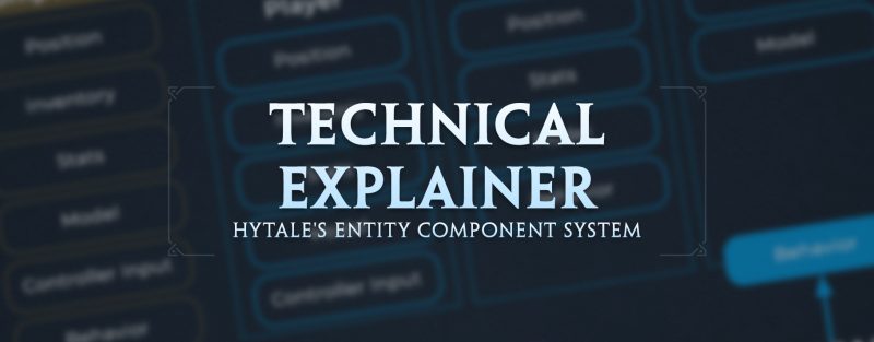 Заголовок технического блога о системе сущностей и компонентов (ECS) в Hytale с использованием фреймворка Flecs
